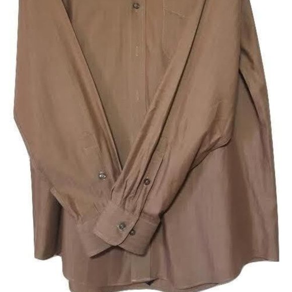 Club Room Men's Long Sleeve Button Up Size 16 1/2 Dress Shirt #D301 - Picture 2 of 5